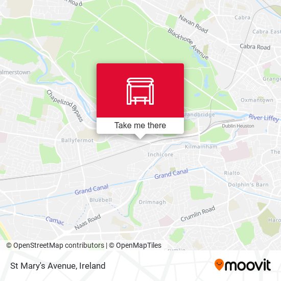 St Mary's Avenue map