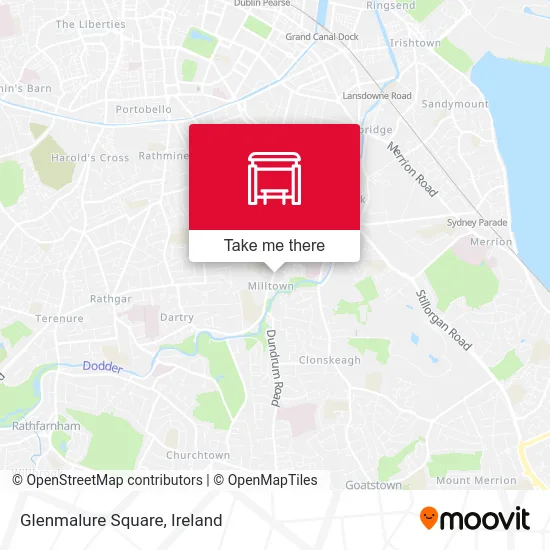 Glenmalure Square map