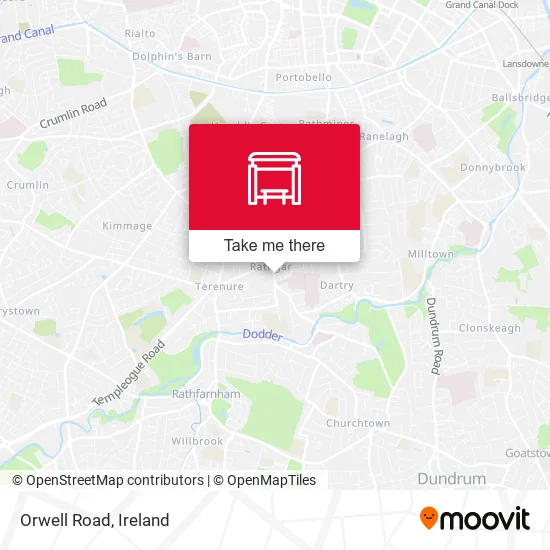 Orwell Road map