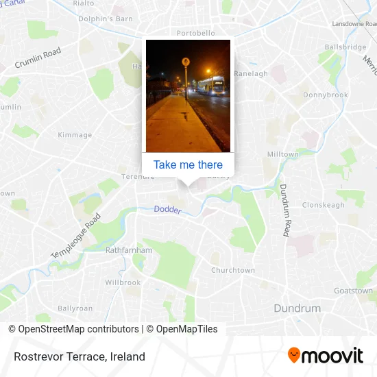 Rostrevor Terrace map