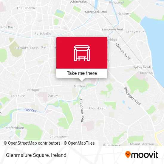 Glenmalure Square map