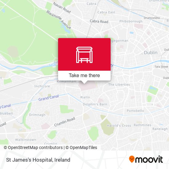 St James's Hospital plan