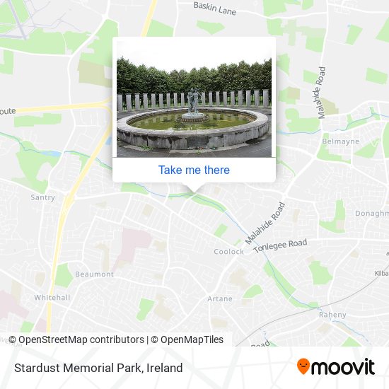 Stardust Memorial Park map