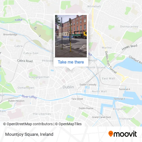 Mountjoy Square map