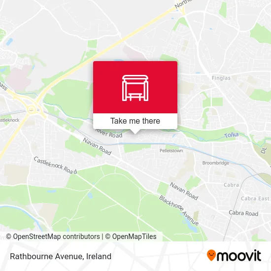 Rathbourne Avenue map