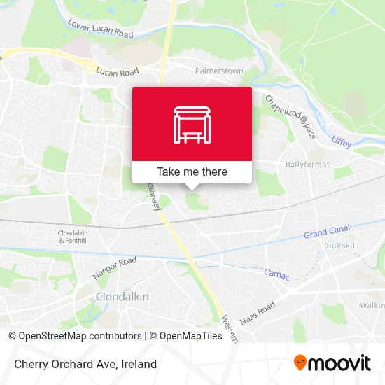 Cherry Orchard Ave map