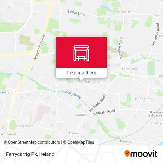 Ferrycarrig Pk map