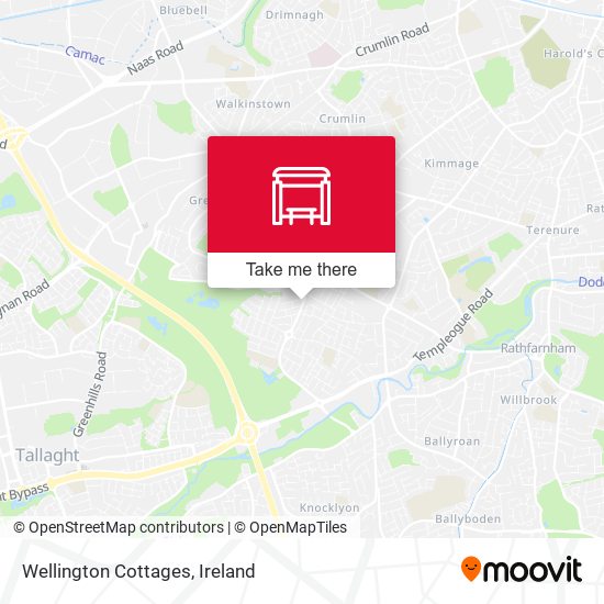 Wellington Cottages map