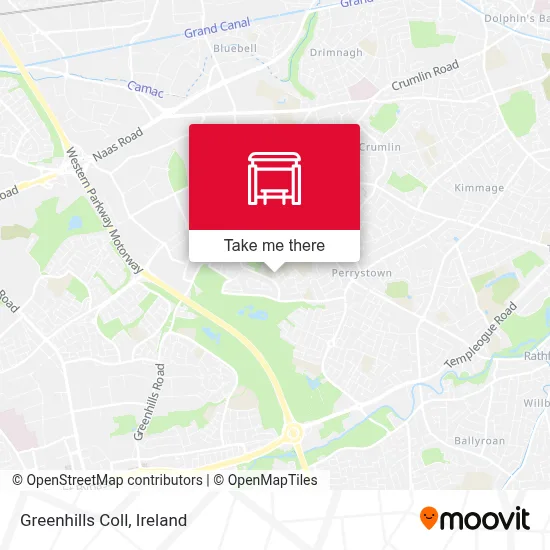 Greenhills Coll map