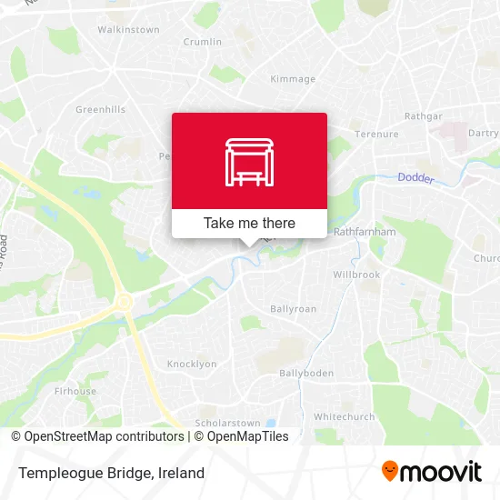 Templeogue Bridge map