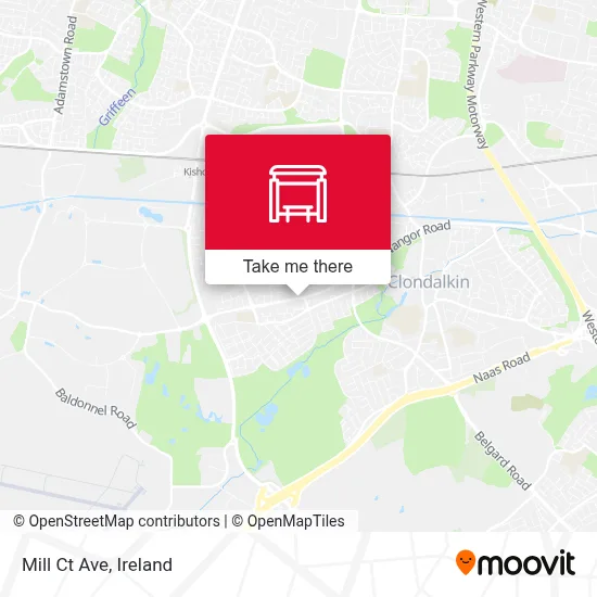 Mill Ct Ave map