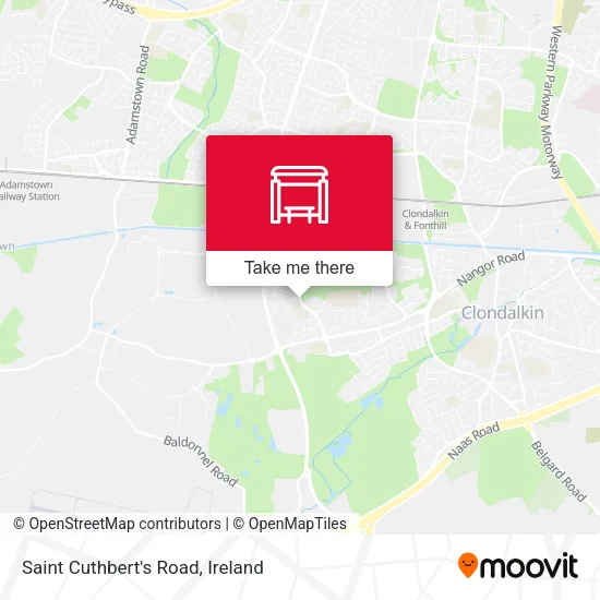 Saint Cuthbert's Road map