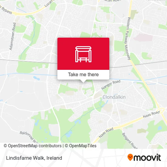 Lindisfarne Walk map