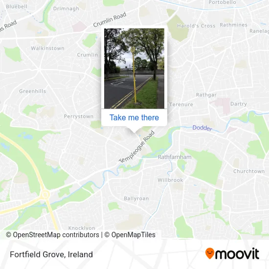 Fortfield Grove map