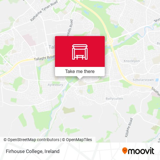 Firhouse College map