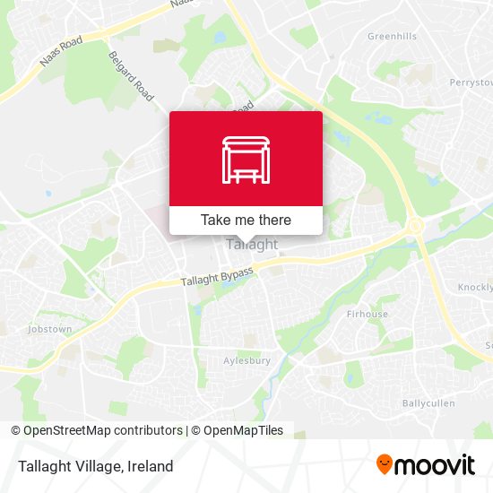 Tallaght Village map