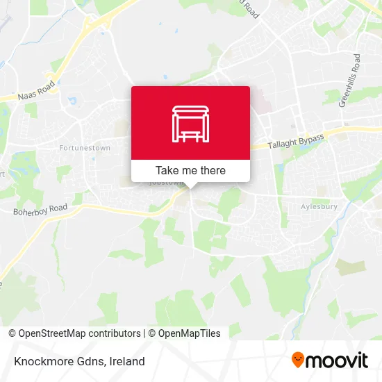 Knockmore Gdns map