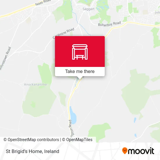 St Brigid's Home map