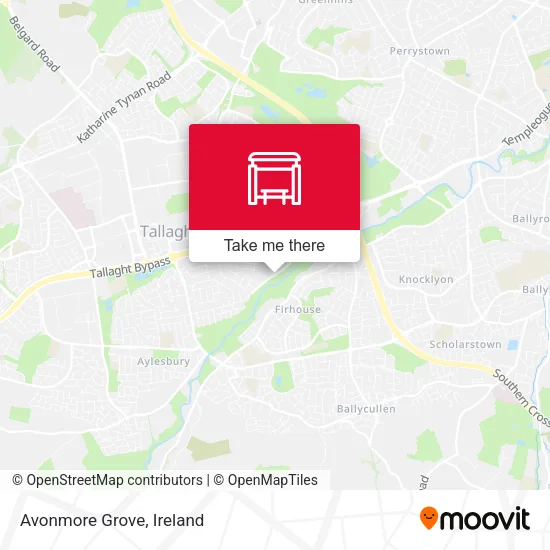 Avonmore Grove map