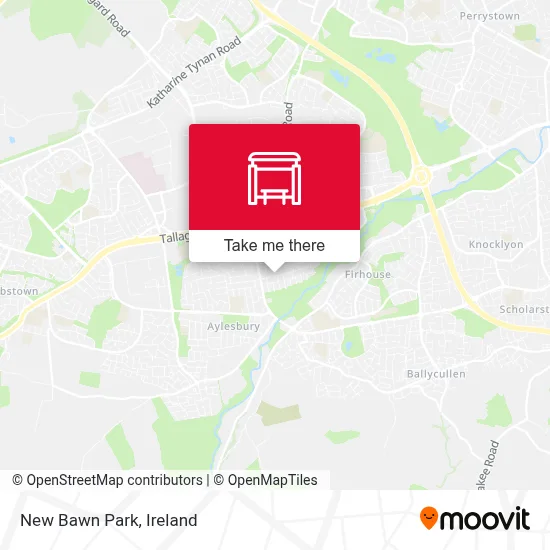 New Bawn Park map