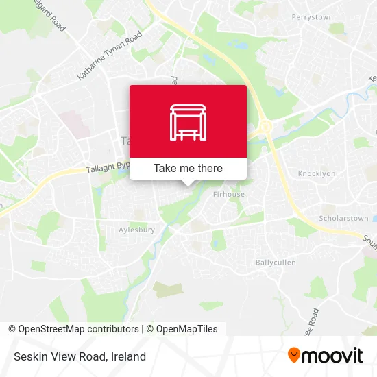 Seskin View Road map