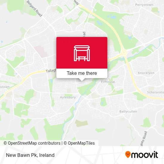 New Bawn Pk map