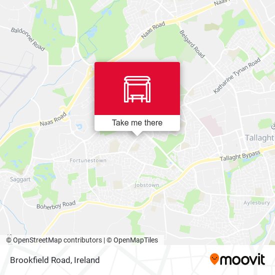 Brookfield Road map