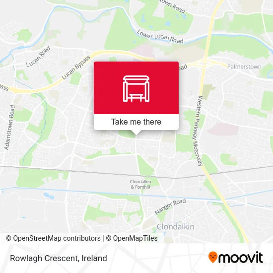 Rowlagh Crescent map