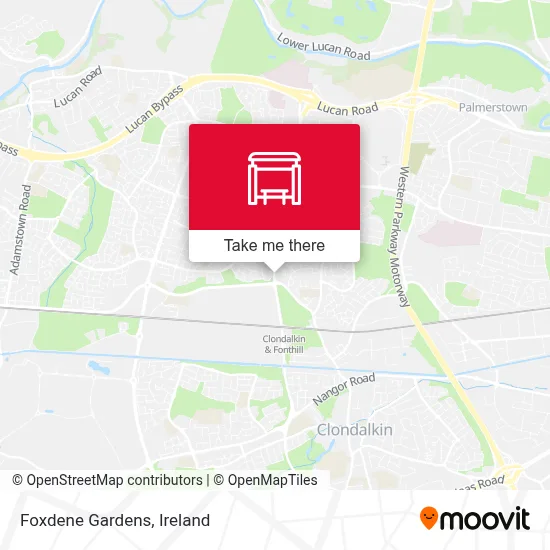 Foxdene Gardens map