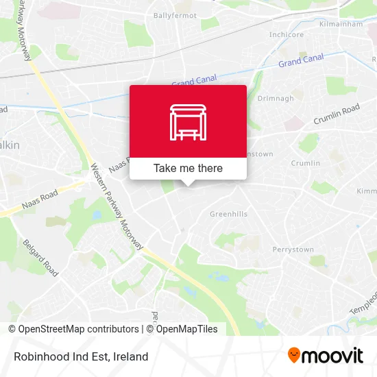 Robinhood Ind Est map