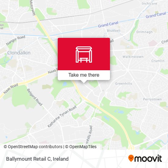 Ballymount Retail C map