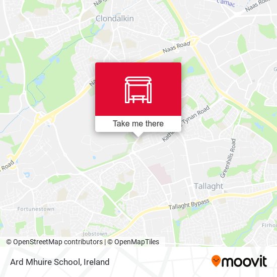 Ard Mhuire School map