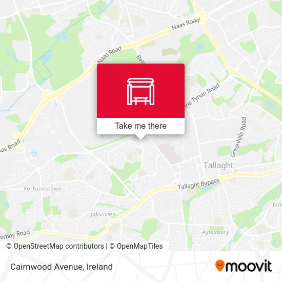 Cairnwood Avenue map