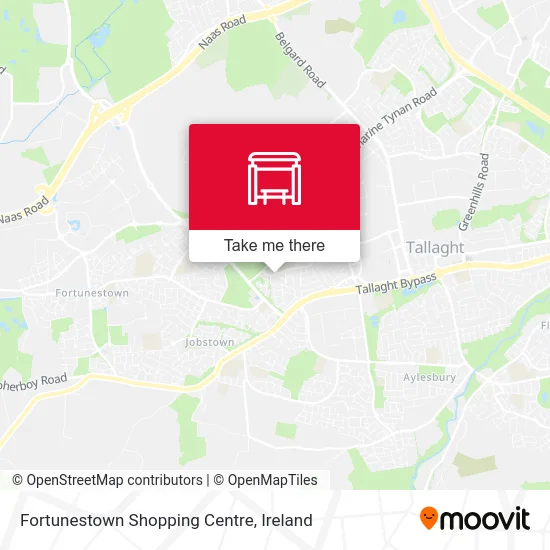 Fortunestown Shopping Centre map