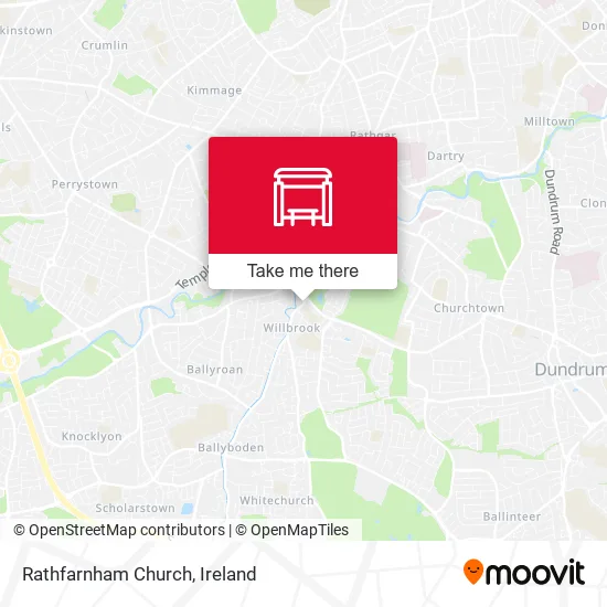 Rathfarnham Church map