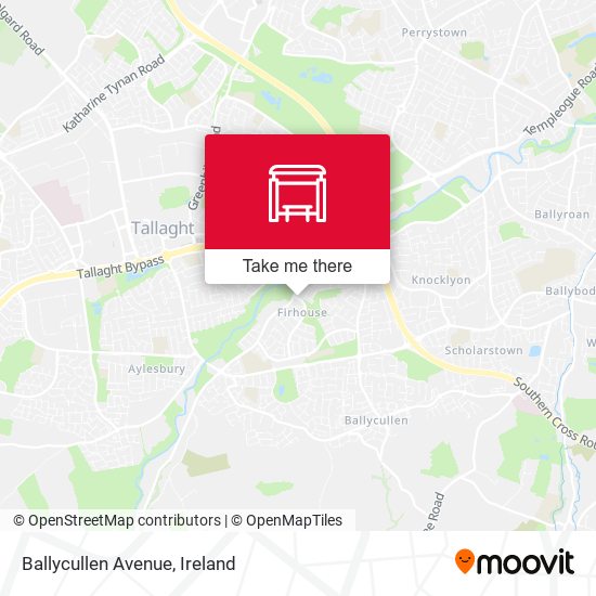 Ballycullen Avenue map