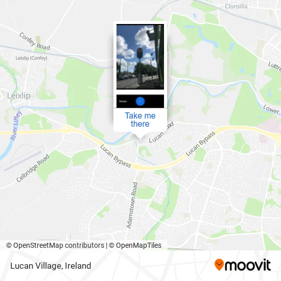 Lucan Village map