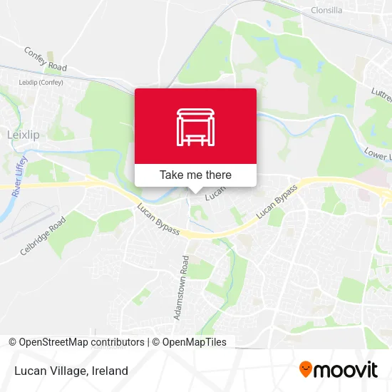 Lucan Village map