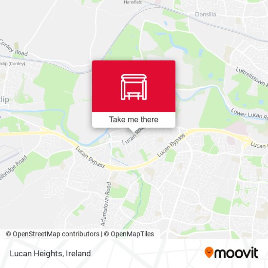 Lucan Heights map