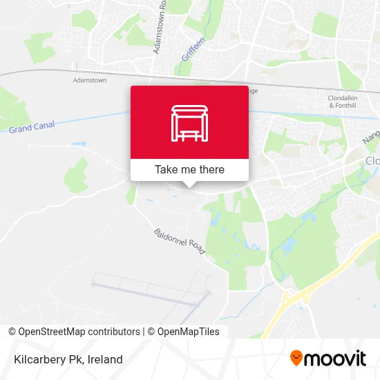 Kilcarbery Pk map