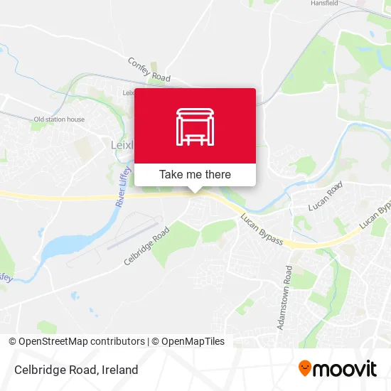 Celbridge Road map