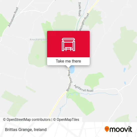 Brittas Grange map