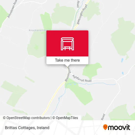 Brittas Cottages map