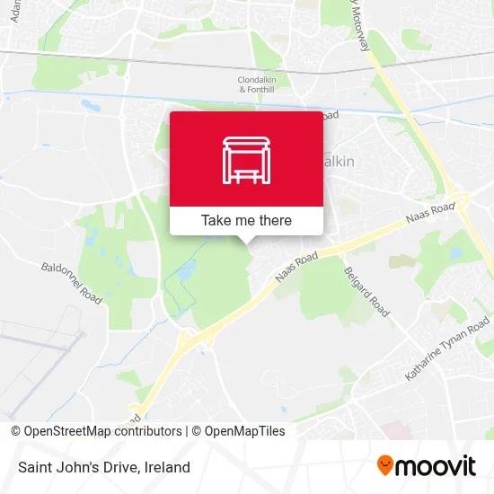 Saint John's Drive map