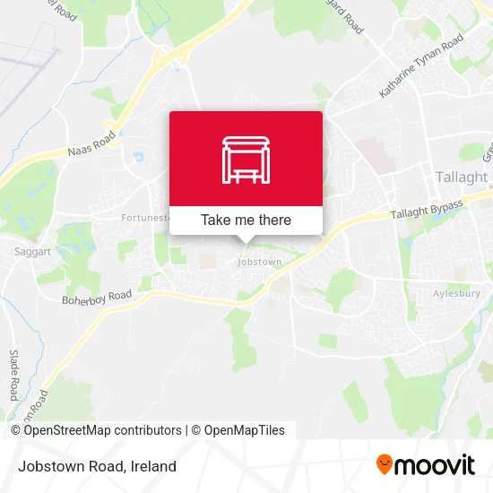 Jobstown Road map
