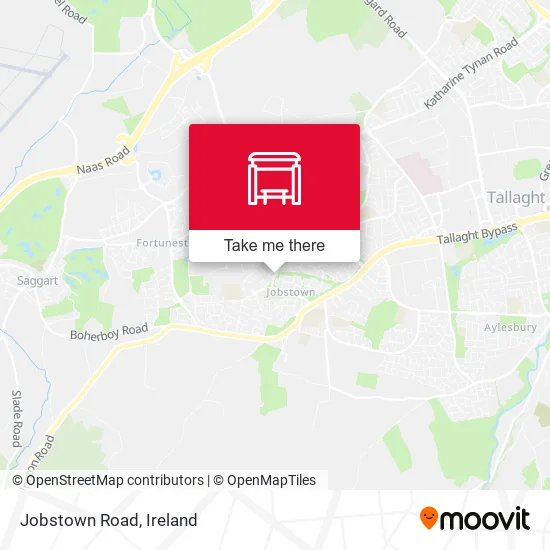 Jobstown Road map