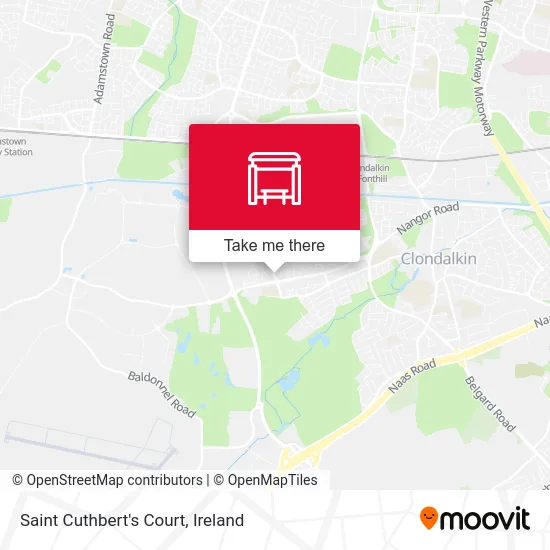 Saint Cuthbert's Court map