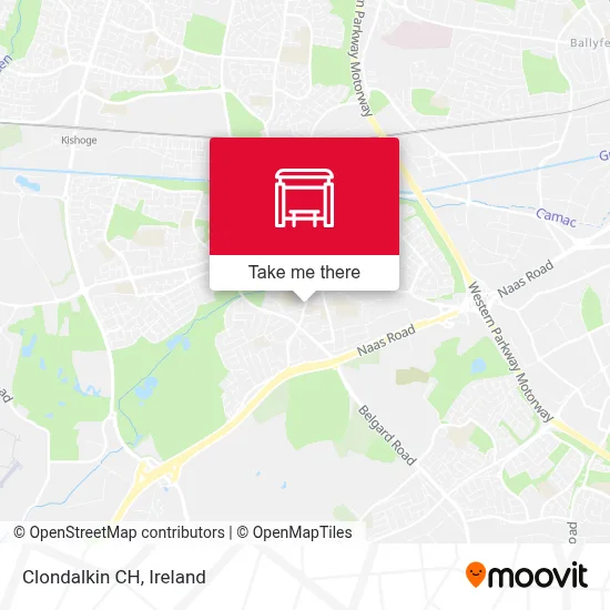 Clondalkin CH map