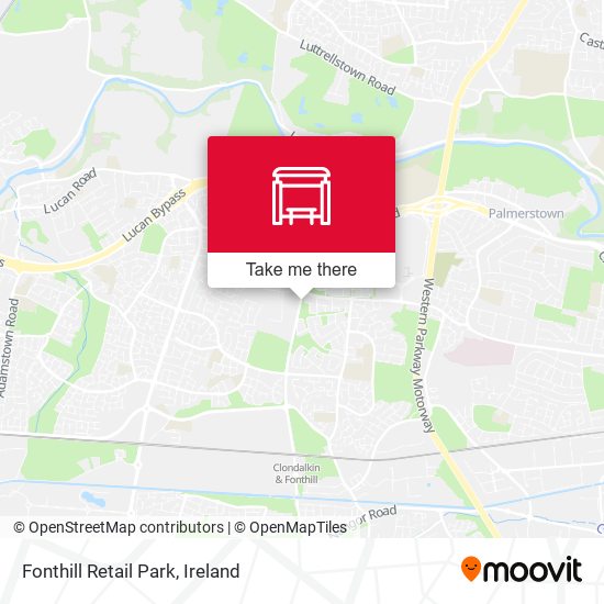 Fonthill Retail Park map