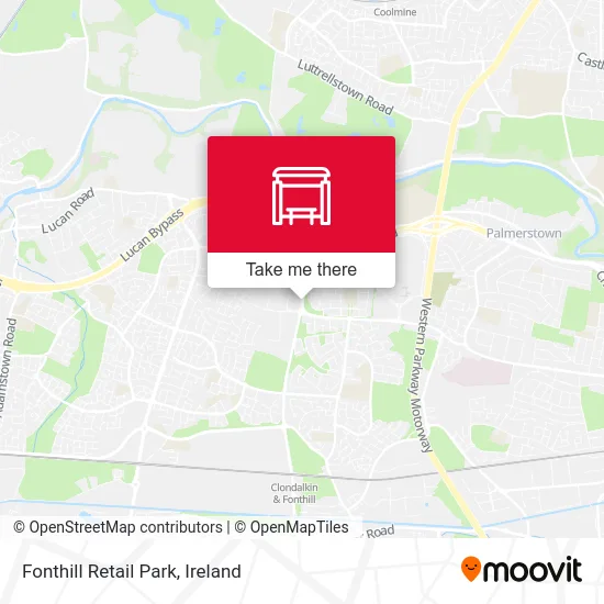 Fonthill Retail Park map